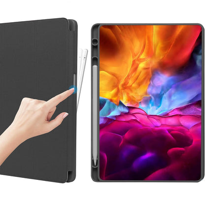 Case for Samsung Galaxy Tab A11 / Tab A9, Techsuit, Flex Trifold, Black