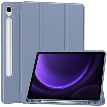 Kuori Samsung Galaxy Tab S10 FE+:lle, Techsuit, Flex Trifold, Violetti