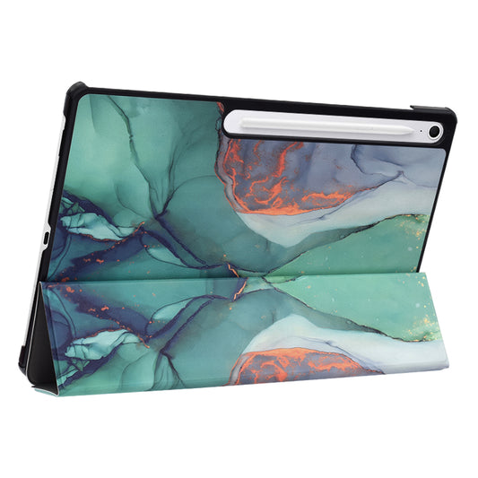 Kuori Samsung Galaxy Tab S10 FE+:lle, Techsuit, FoldPro Green Time, monivärinen