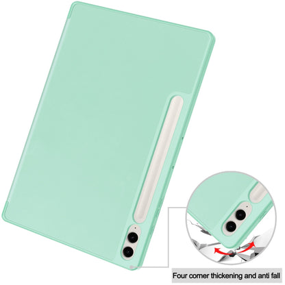 Suojakuori Samsung Galaxy Tab S10+ / Tab S9 FE+ / Tab S9+, Techsuit, Flex Trifold, Musta