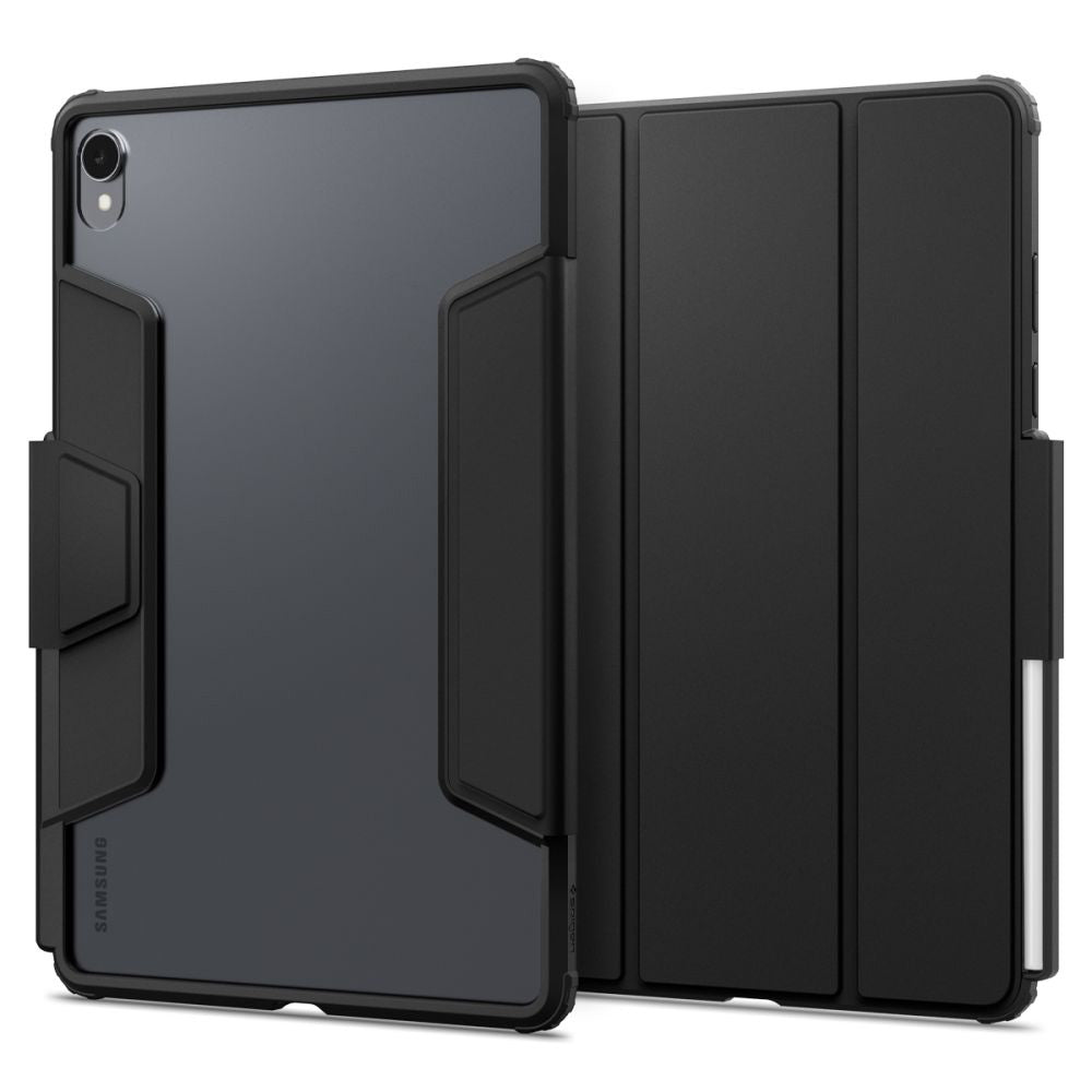 Suojakotelo Samsung Galaxy Tab S11:lle, Spigen, Ultra Hybrid Pro, Musta ACS10212