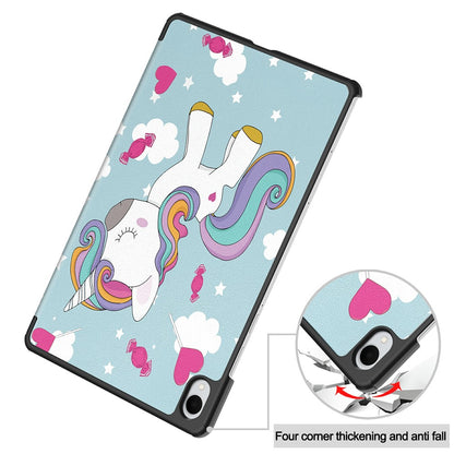 Kuori Samsung Galaxy Tab S11:lle, Techsuit, FoldPro Unicorn, Monivärinen