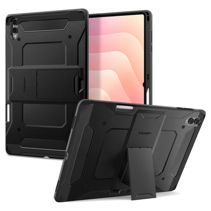 Suojakotelo Samsung Galaxy Tab S11 Ultra, Spigen, Tough Armor, Musta ACS10218