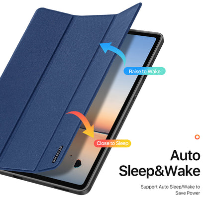 Suojakuori Samsung Galaxy Tab S12 Plus -tabletille, DUX DUCIS, Domo kynäpidikkeellä, musta