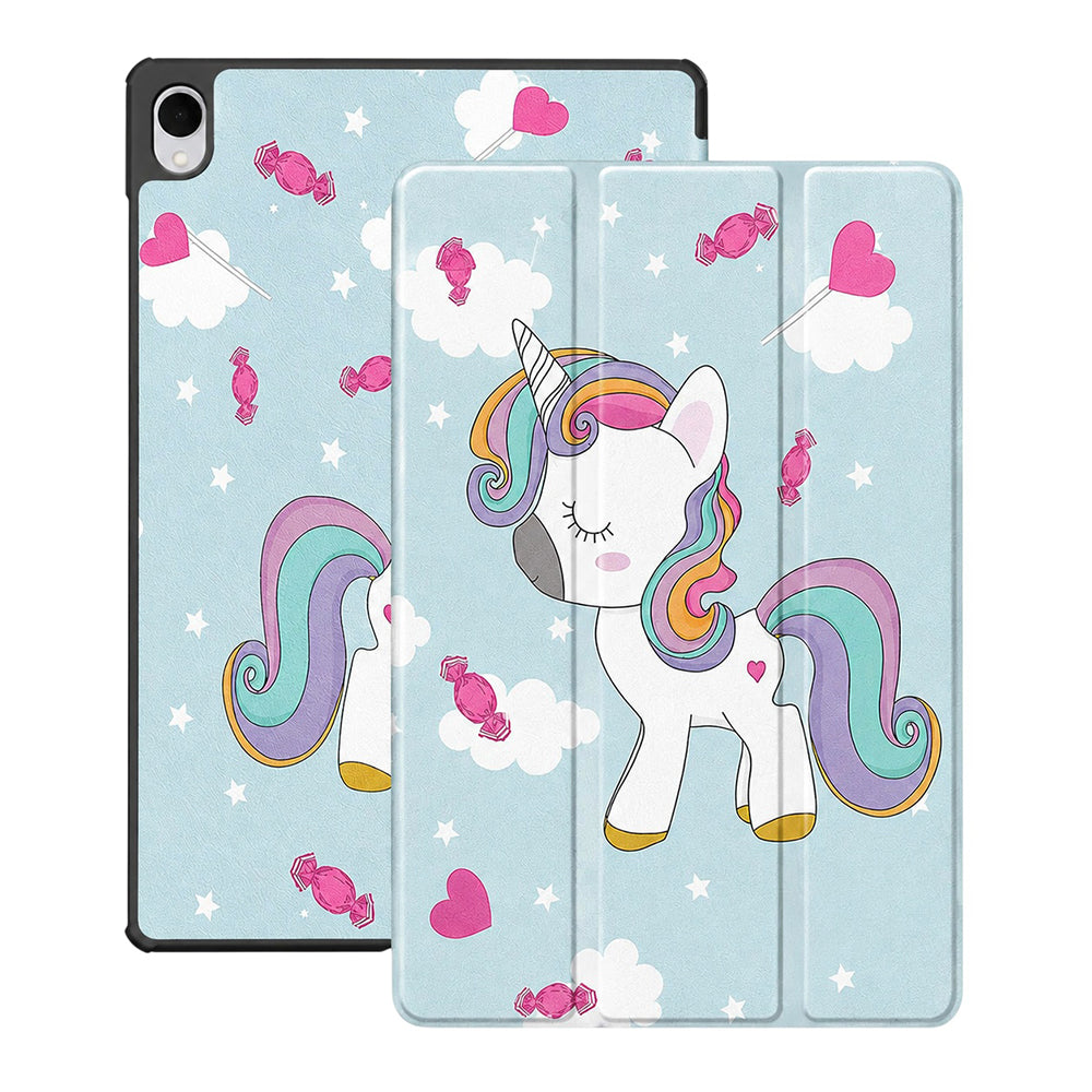 Kuori Samsung Galaxy Tab S12 Plusille, Techsuit, FoldPro Unicorn, Monivärinen