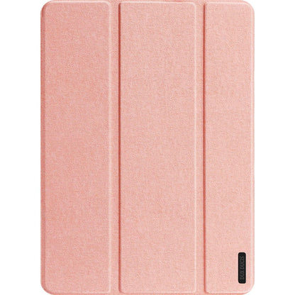 Suojakuori Samsung Galaxy Tab S12 Ultra / Tab S11 Ultra -tabletille, DUX DUCIS Domo kynätelineellä, vaaleanpunainen