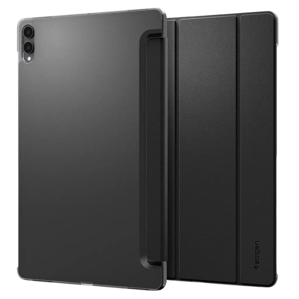 Suojakuori Samsung Galaxy Tab S12 Ultra / Tab S11 Ultra -tabletille, Spigen Liquid Air Folio, musta ACS11821