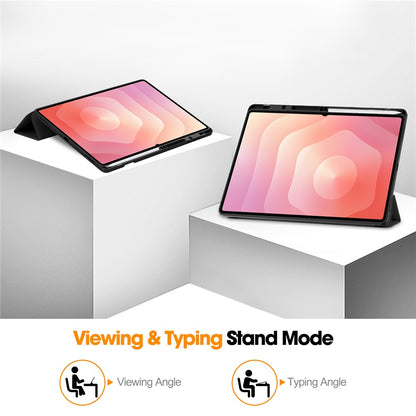 Suojakuori Samsung Galaxy Tab S12 Ultra / Tab S11 Ultra, Techsuit, Flex Trifold, Vihreä
