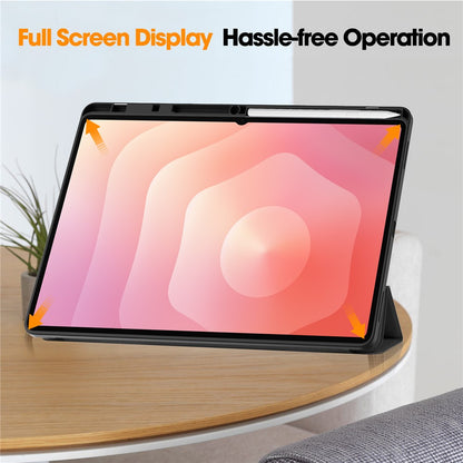 Suojakuori Samsung Galaxy Tab S12 Ultra / Tab S11 Ultra, Techsuit, Flex Trifold, Vihreä