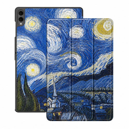 Kuori Samsung Galaxy Tab S12 Ultra / Tab S11 Ultra, Techsuit, FoldPro Starry Night, Monivärinen