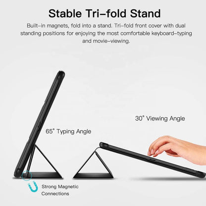 Kuori Samsung Galaxy Tab S5e:lle, Techsuit, FoldPro, Musta