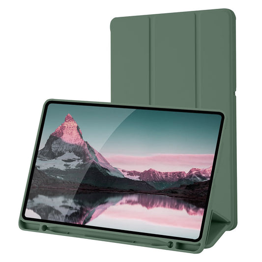 Kuori Samsung Galaxy Tab S6 Lite (2024) / Tab S6 Lite (2022) / Tab S6 Lite (2020) -tabletille, Techsuit, Flex Trifold, Vihreä
