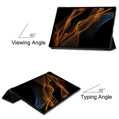 Kuori Samsung Galaxy Tab S8 Ultra -tabletille, Techsuit, FoldPro, Musta