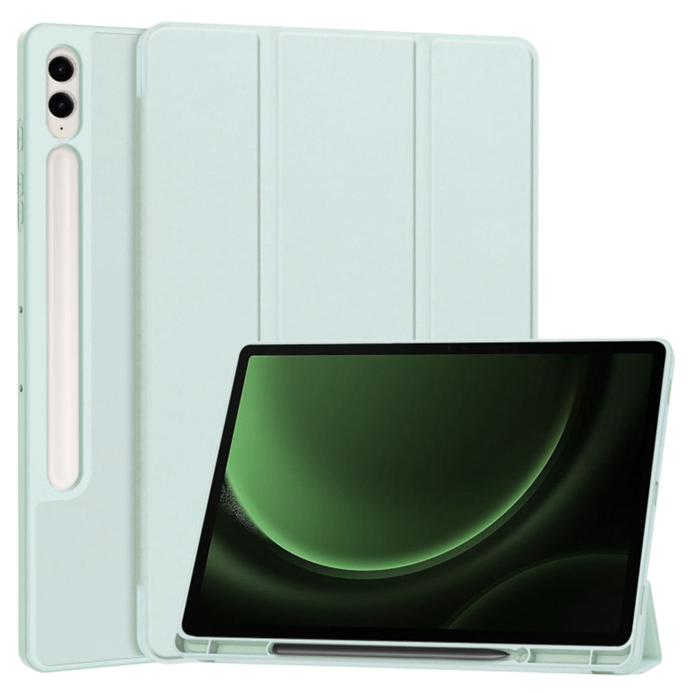 Kuori Samsung Galaxy Tab S9 FE+:lle, Techsuit, Flex Trifold, Sininen