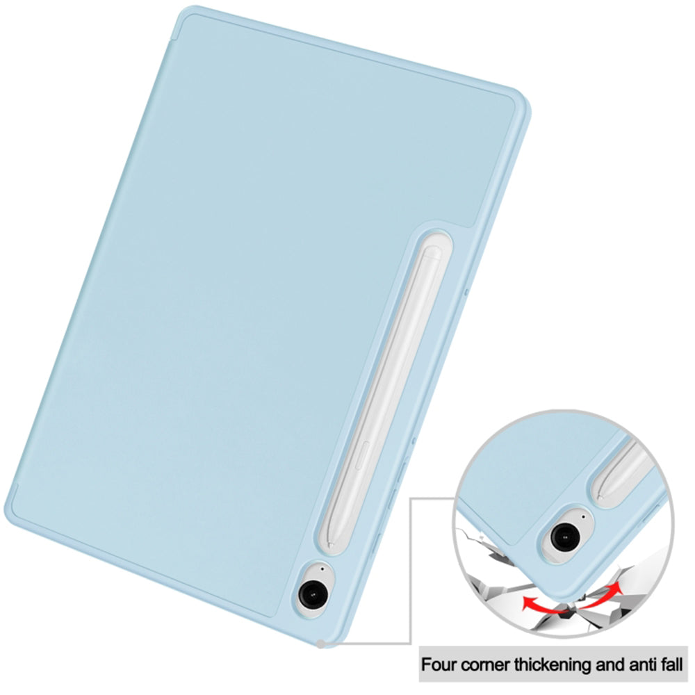 Suojakuori Samsung Galaxy Tab S9 FE / Tab S9 / Tab S10 FE:lle, Techsuit, Flex Trifold, Sininen