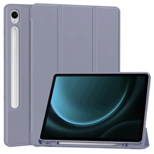 Suojakuori Samsung Galaxy Tab S9 FE / Tab S9 / Tab S10 FE:lle, Techsuit, Flex Trifold, Violetti