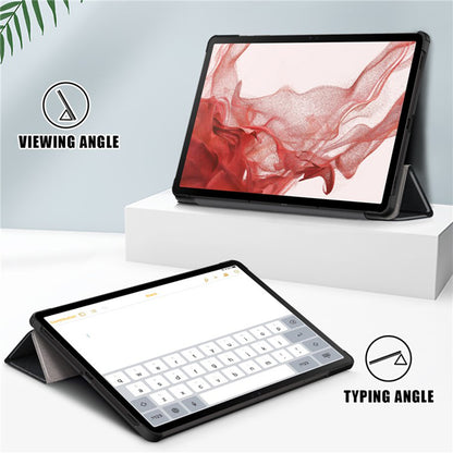 Kuori Samsung Galaxy Tab S9 FE / Tab S9 / Tab S10 FE:lle, Techsuit, FoldPro, Musta