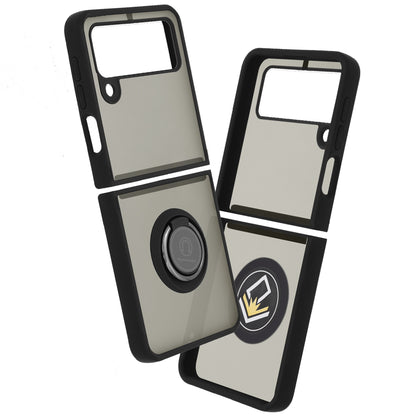 Kuori Samsung Galaxy Z Flip3 5G F711:lle, Techsuit, Glinth, Musta