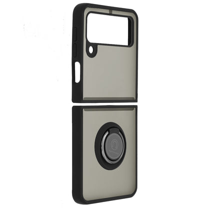 Kuori Samsung Galaxy Z Flip3 5G F711:lle, Techsuit, Glinth, Musta