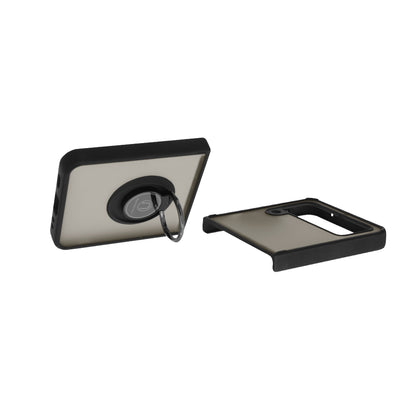 Kuori Samsung Galaxy Z Flip3 5G F711:lle, Techsuit, Glinth, Musta