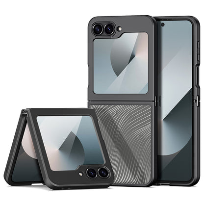 Kuori Samsung Galaxy Z Flip6 F741:lle, DUX DUCIS, Aimo, Musta