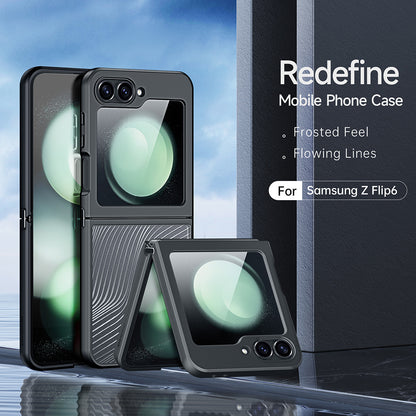 Kuori Samsung Galaxy Z Flip6 F741:lle, DUX DUCIS, Aimo, Musta