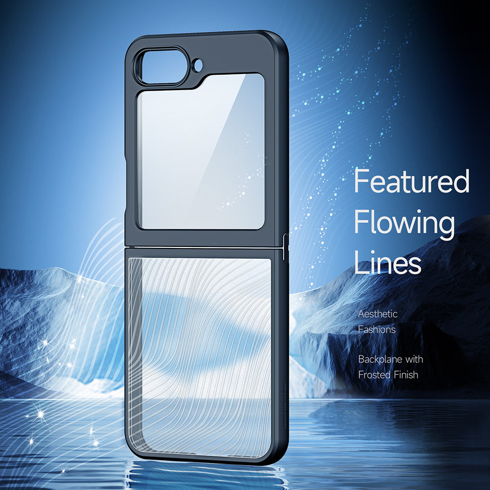 Kuori Samsung Galaxy Z Flip6 F741:lle, DUX DUCIS, Aimo, Musta