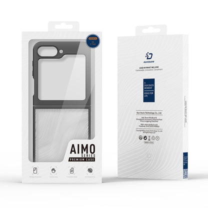 Kuori Samsung Galaxy Z Flip6 F741:lle, DUX DUCIS, Aimo, Musta