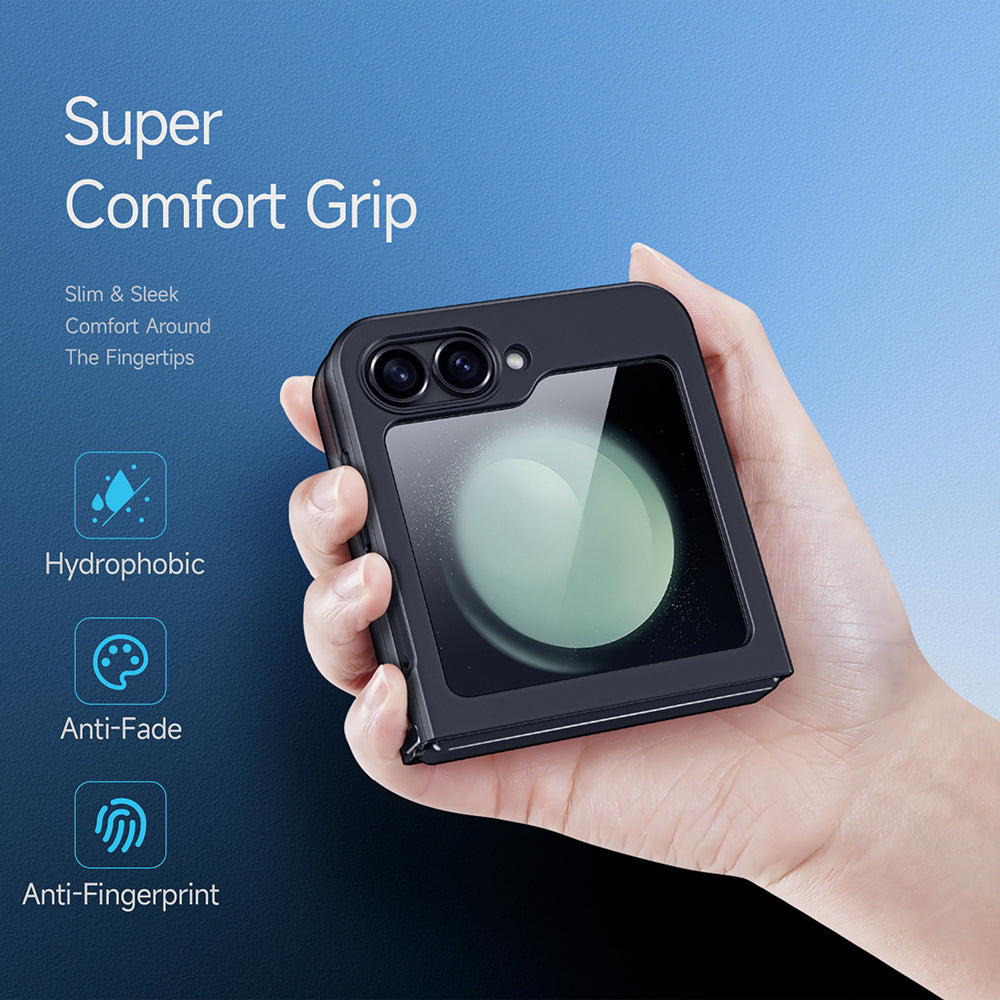 Kuori Samsung Galaxy Z Flip6 F741:lle, DUX DUCIS, Aimo, Musta