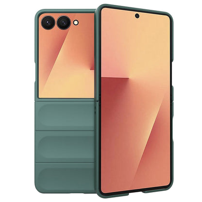 Kuori Samsung Galaxy Z Flip7 F766:lle, Techsuit, Magic Shield, Vihreä