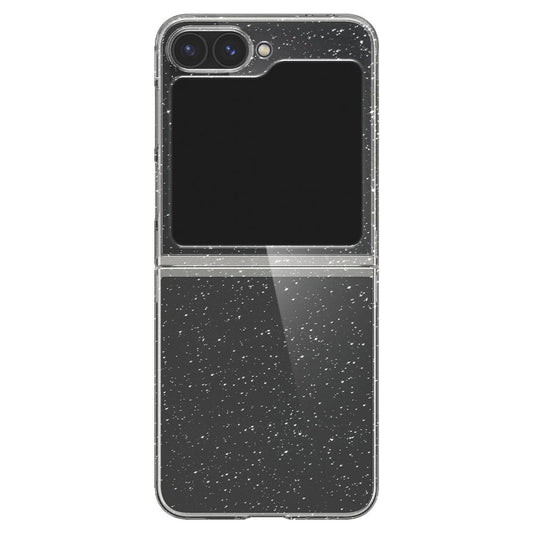 Suojakotelo Samsung Galaxy Z Flip7 FE F761 / Z Flip6 F741, Spigen, Air Skin Glitter, Läpinäkyvä