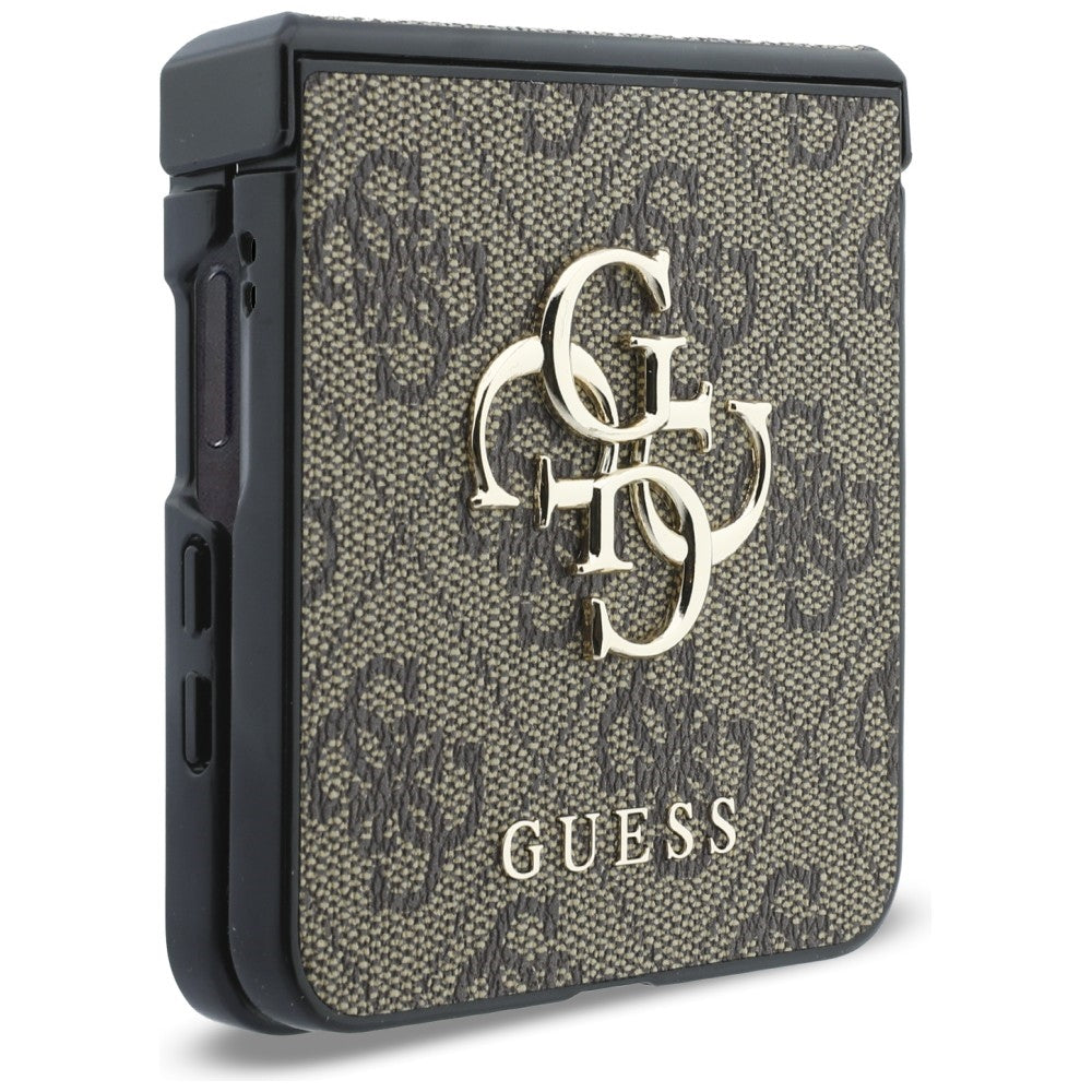 Kuori Samsung Galaxy Z Flip8 F776:lle, Guess, 4G Big Logo, Ruskea