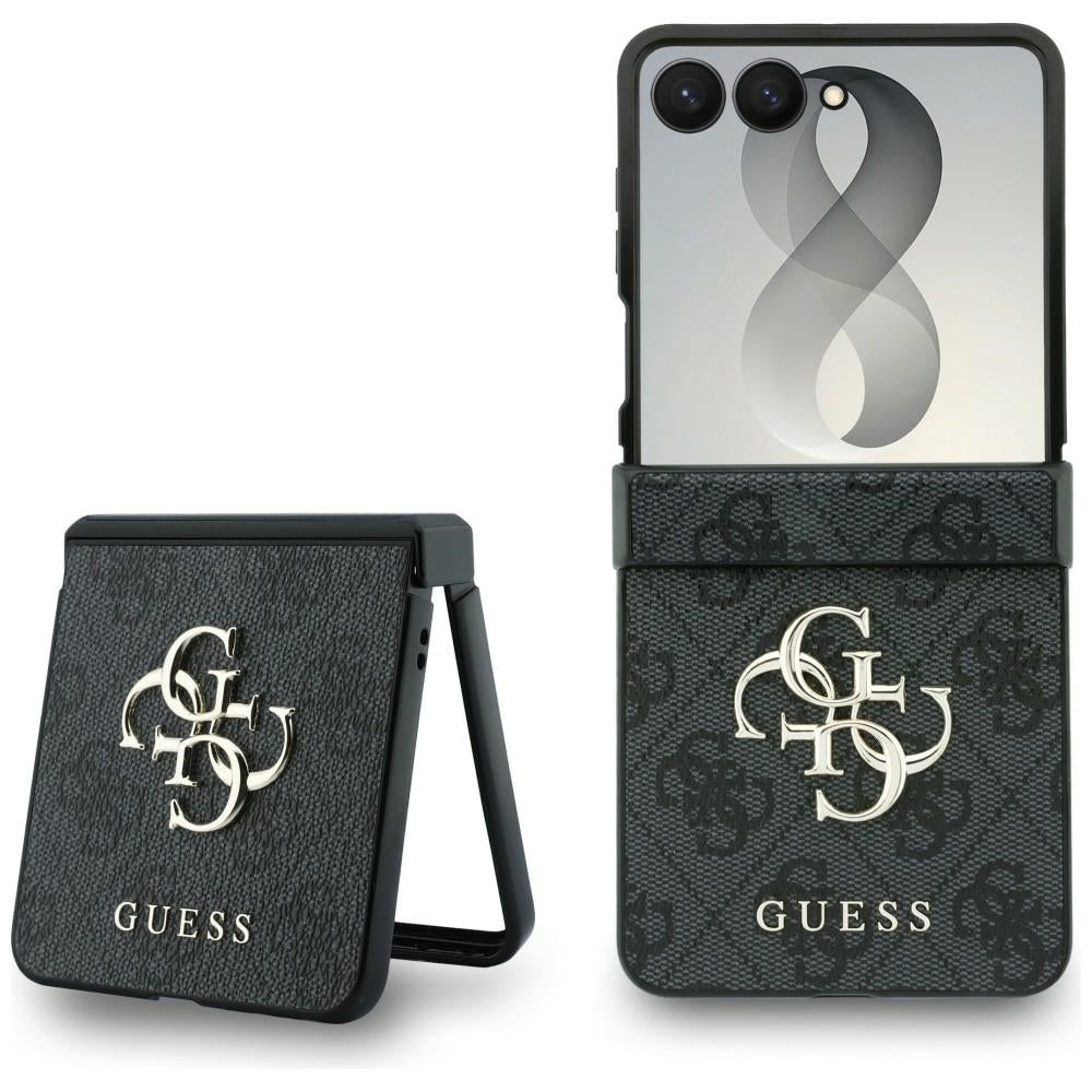 Kuori Samsung Galaxy Z Flip8 F776:lle, Guess, 4G Big Logo, Musta