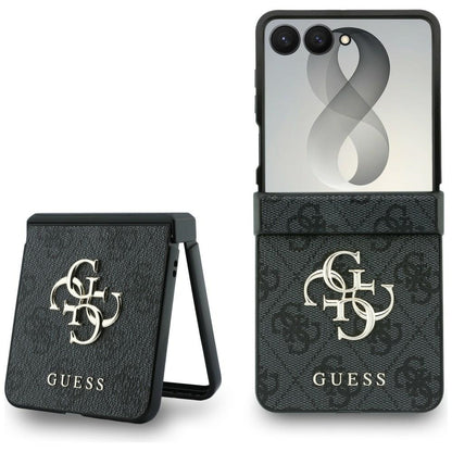 Kuori Samsung Galaxy Z Flip8 F776:lle, Guess, 4G Big Logo, Musta