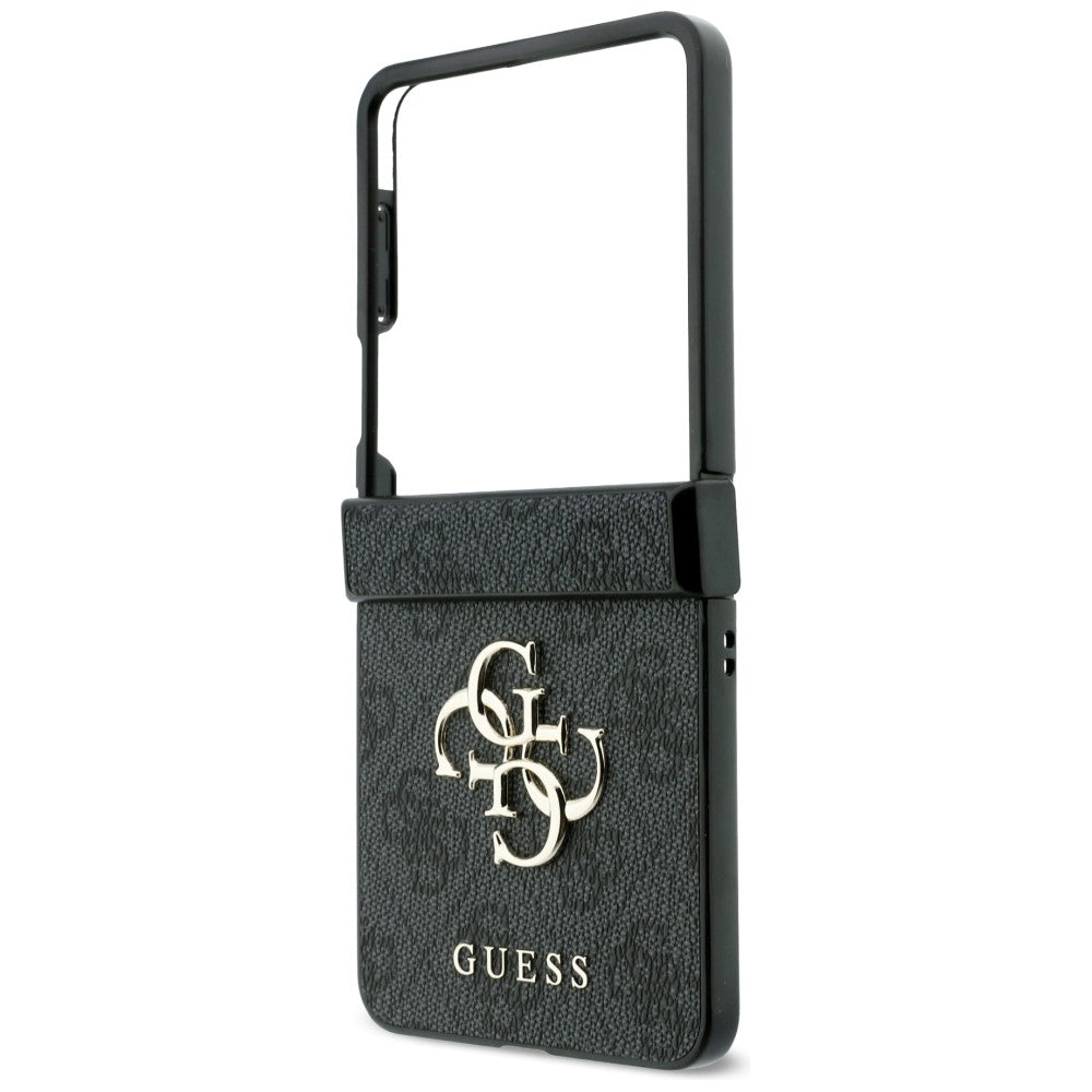 Kuori Samsung Galaxy Z Flip8 F776:lle, Guess, 4G Big Logo, Musta