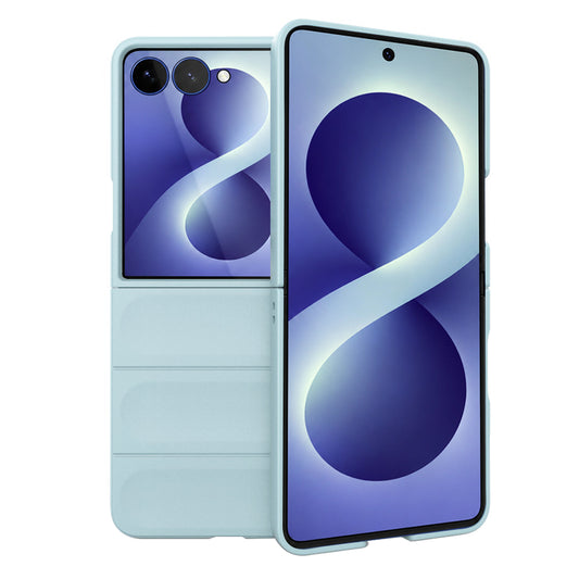 Kuori Samsung Galaxy Z Flip8 F776:lle, Techsuit, Magic Shield, Sininen