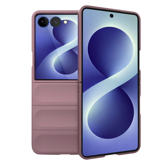 Kuori Samsung Galaxy Z Flip8 F776:lle, Techsuit, Magic Shield, Violetti