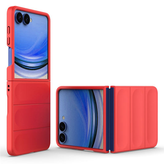 Kuori Samsung Galaxy Z Flip8 F776:lle, Techsuit, Magic Shield, Punainen