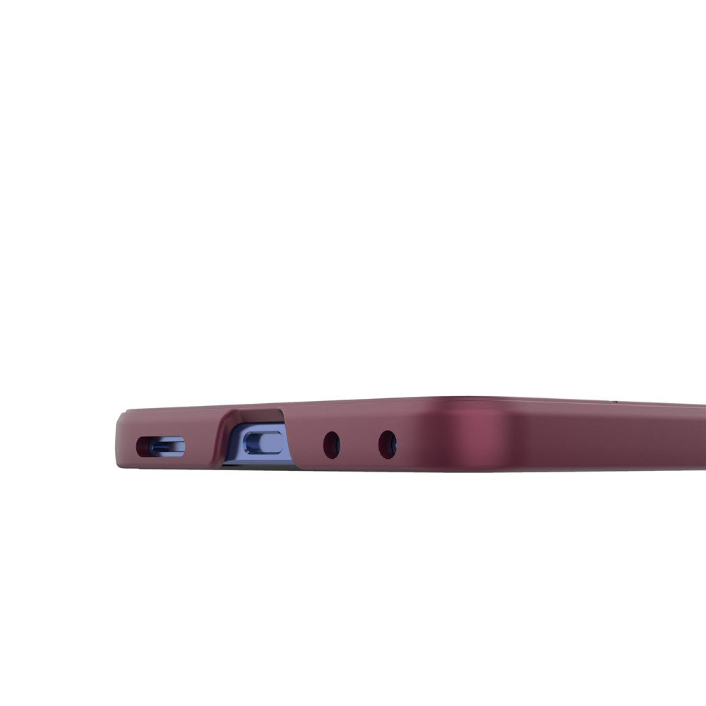 Kuori Samsung Galaxy Z Flip8 F776:lle, Techsuit, Magic Shield, Viininpunainen