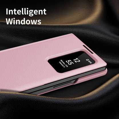 Kuori Samsung Galaxy Z Fold3 5G F926:lle, Techsuit, SmartView, Vaaleanpunainen