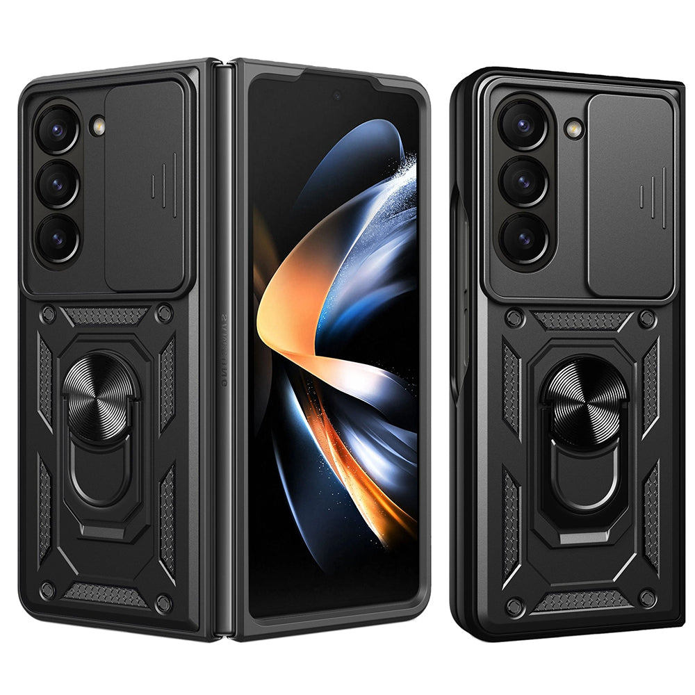 Case for Samsung Galaxy Z Fold5 F946, Techsuit, CamShield, Black
