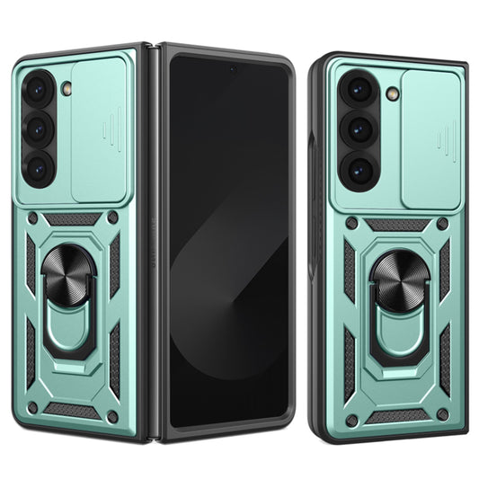 Kuori Samsung Galaxy Z Fold6 F956:lle, Techsuit, CamShield, Vihreä