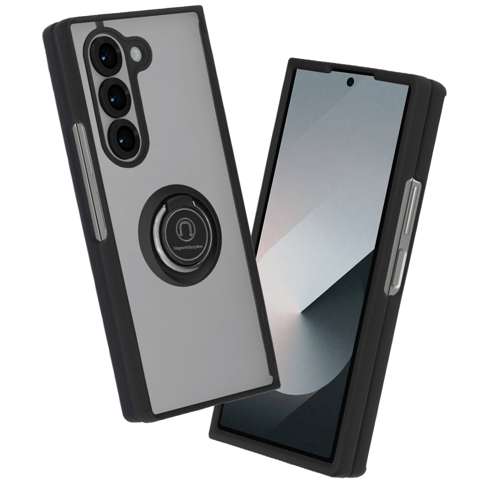 Kuori Samsung Galaxy Z Fold6 F956:lle, Techsuit, Glinth, Musta