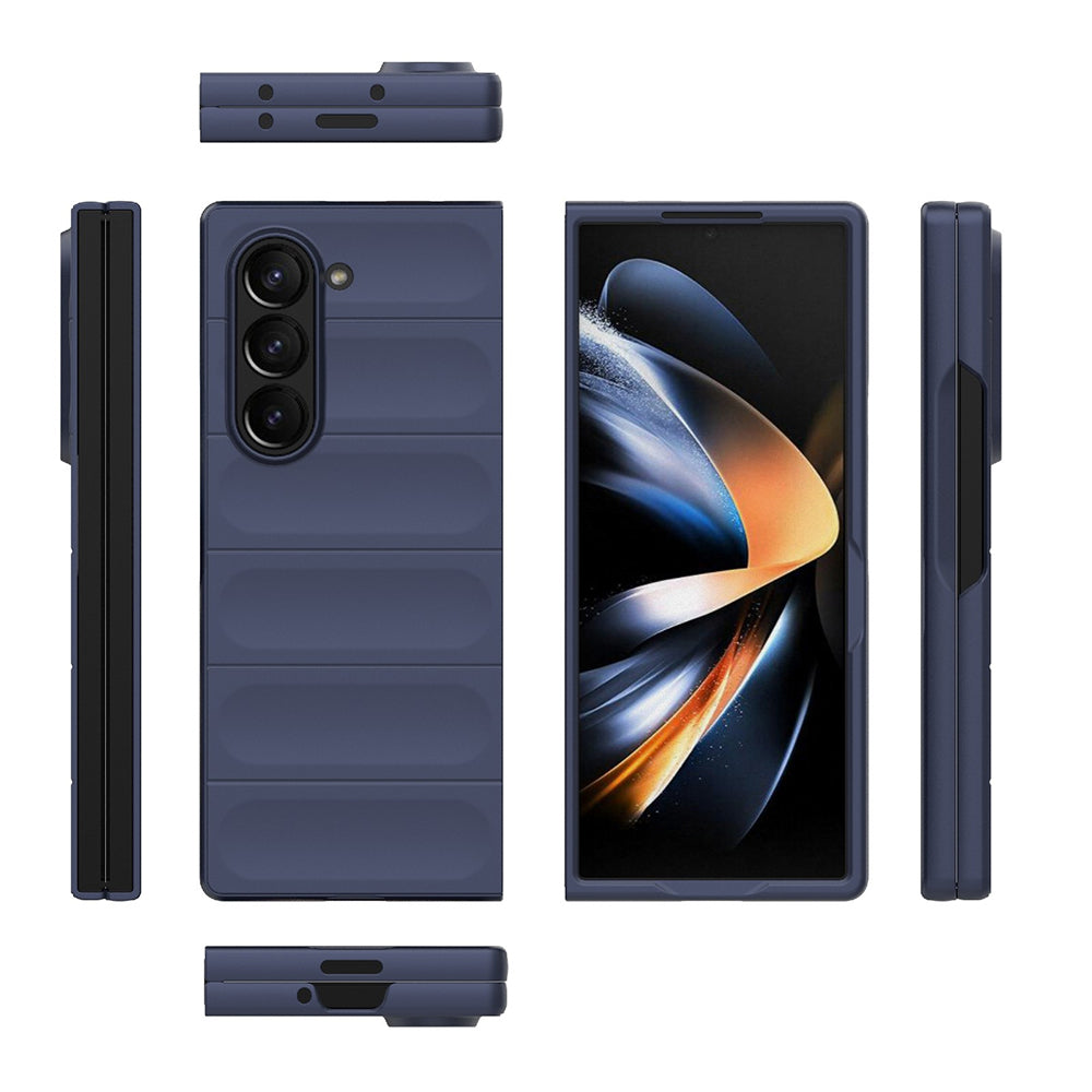 Kuori Samsung Galaxy Z Fold6 F956:lle, Techsuit, Magic Shield, Sininen