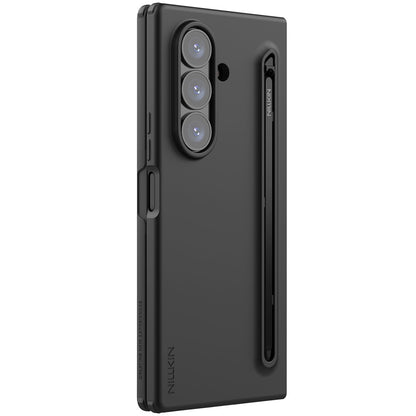 Kuori Samsung Galaxy Z Fold7 F966:lle, Nillkin, Flex Pure S-kynän pidikkeellä, Musta