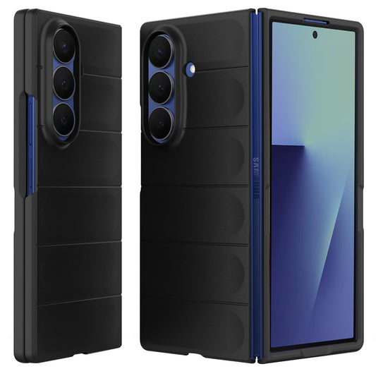 Kuori Samsung Galaxy Z Fold7 F966:lle, Techsuit, Magic Shield, Musta