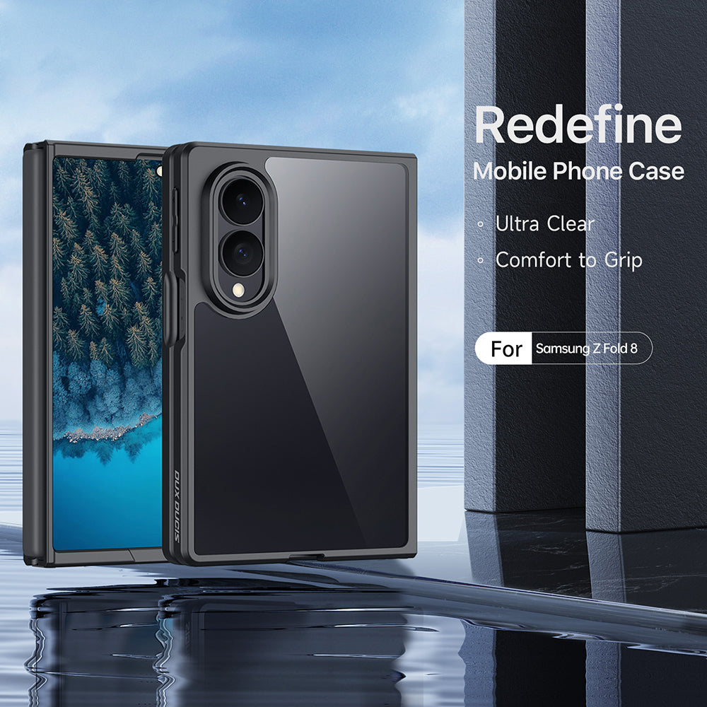 Suojakuori Samsung Galaxy Z Fold8 F971 -puhelimelle, DUX DUCIS Aimo, musta