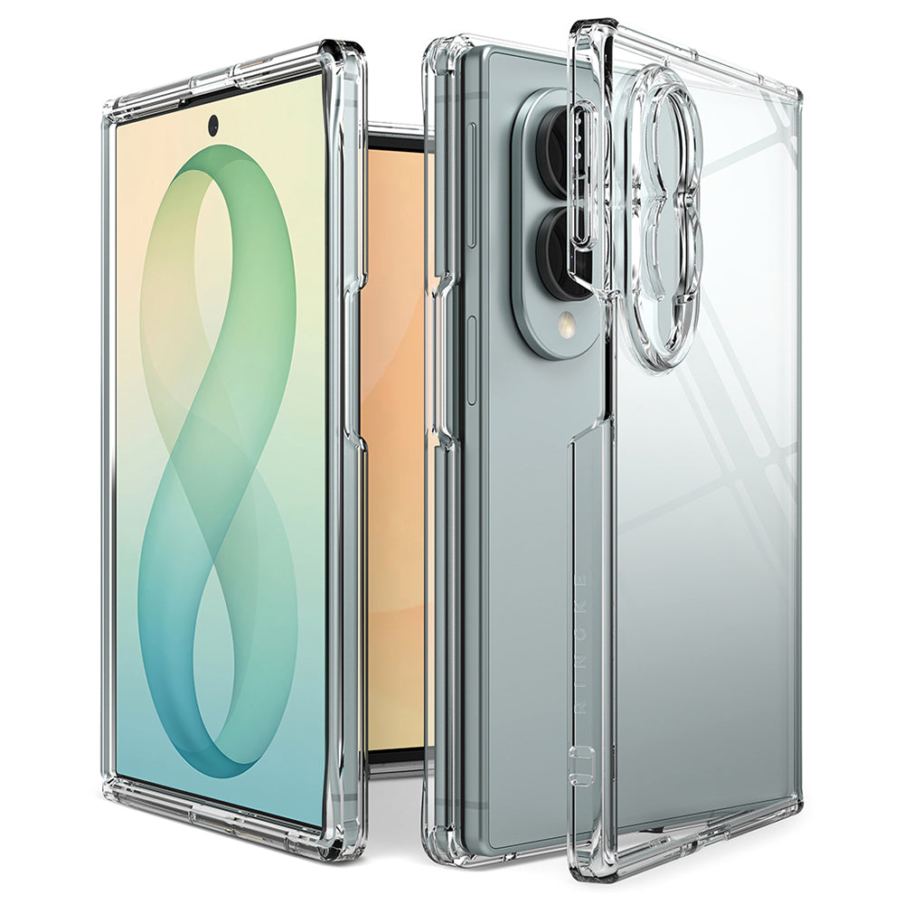Suojakuori Samsung Galaxy Z Fold8 F971 -puhelimelle, Ringke Fusion, läpinäkyvä