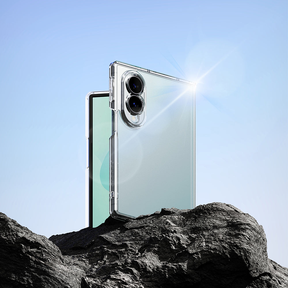 Suojakuori Samsung Galaxy Z Fold8 F971 -puhelimelle, Ringke Fusion, läpinäkyvä