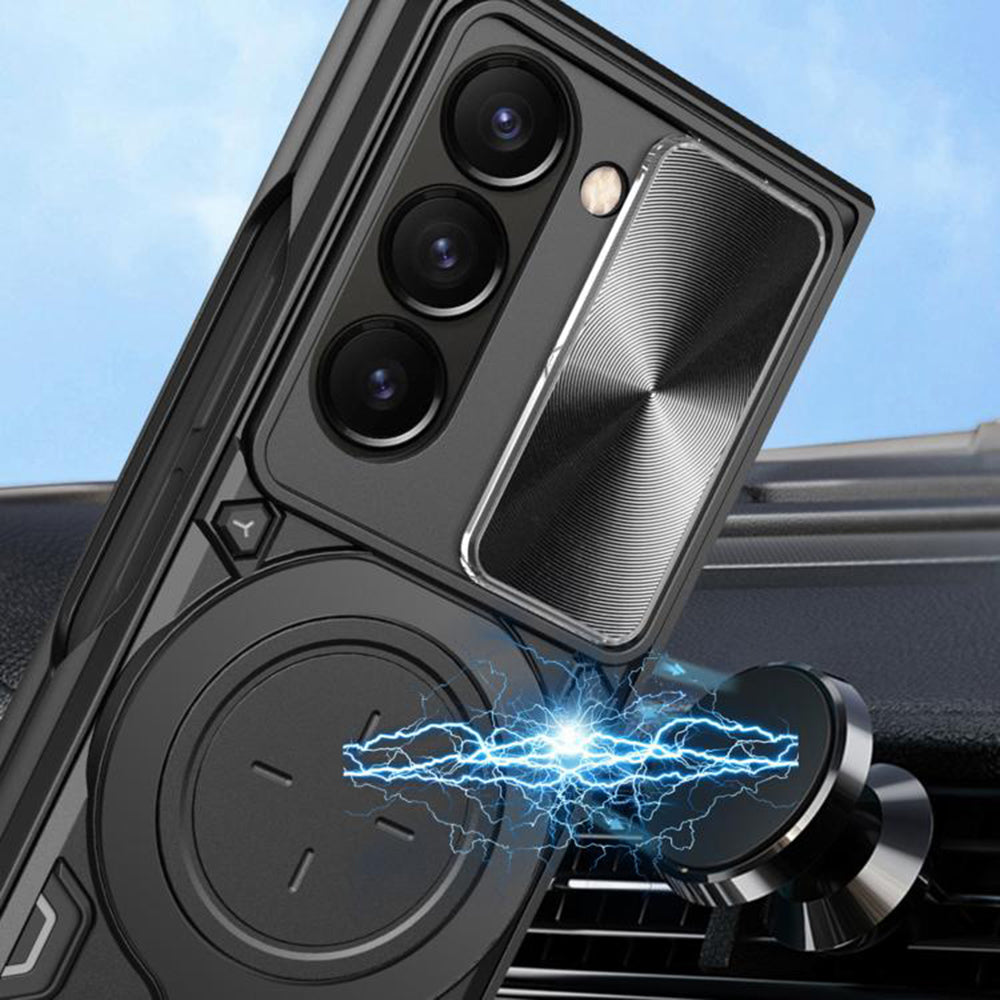 Kuori Samsung Galaxy Z Fold8 F971:lle, Techsuit, CamGuard Pro, Sininen